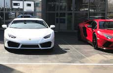 Giro in Ferrari o Lamborghini a Singapore
