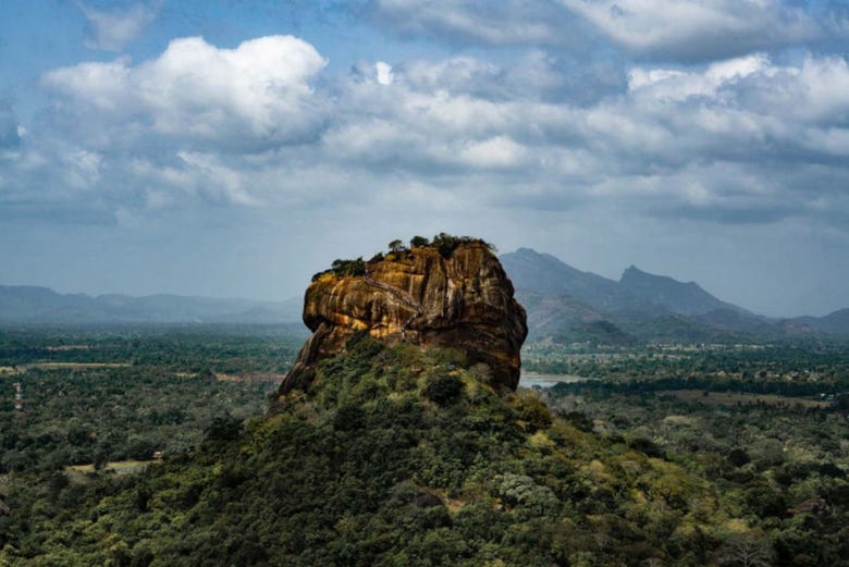 Vista de la Roca del León