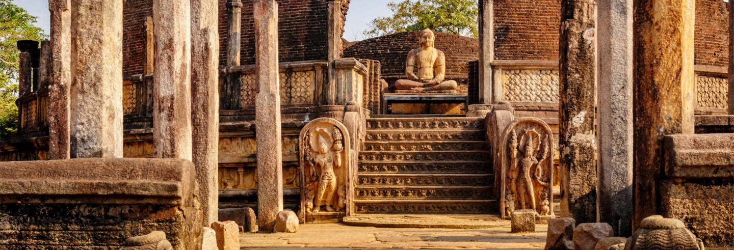 Excursión a Polonnaruwa + Safari por el Parque Nacional de Minneriya