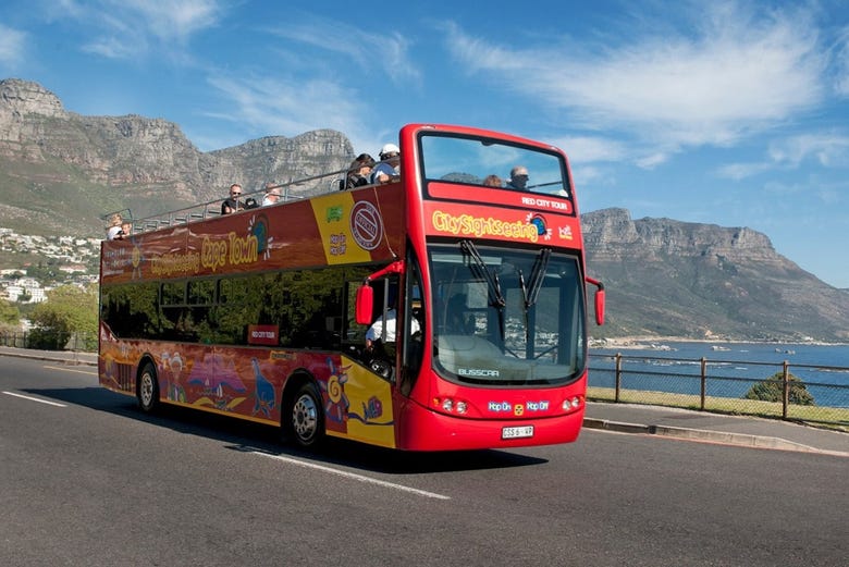 Ônibus turístico da Cidade do Cabo