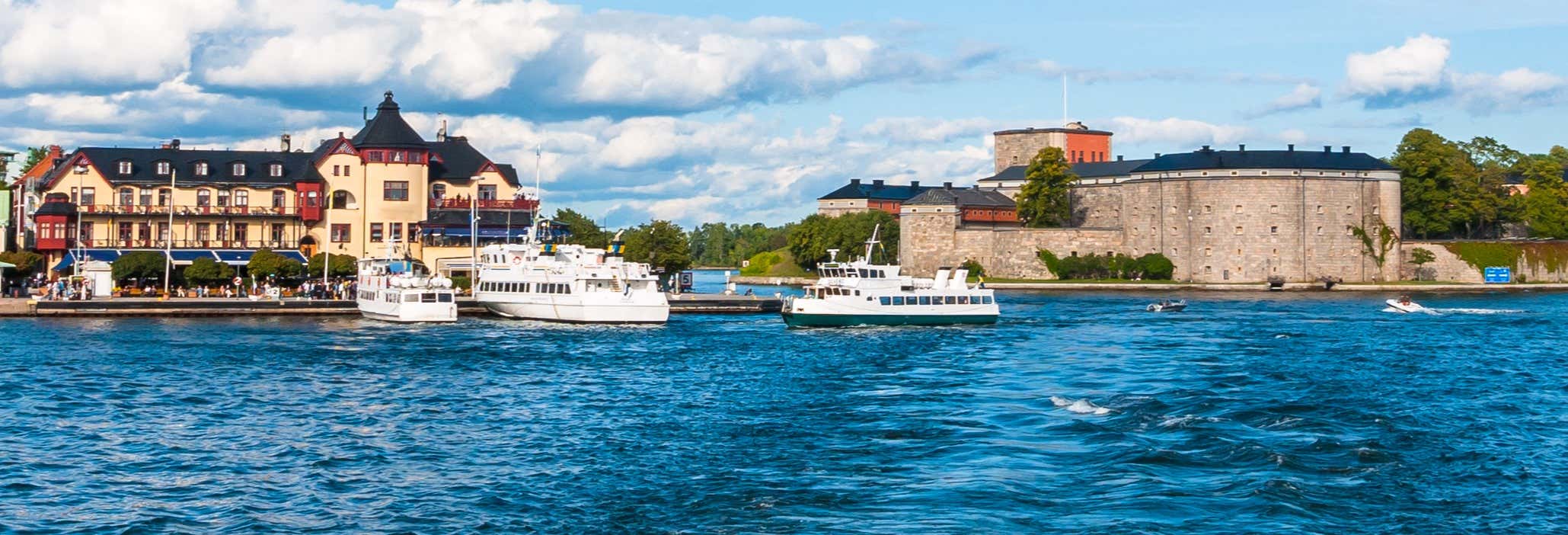 Ferry a la isla Vaxholm