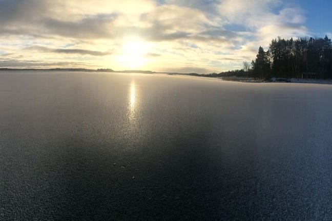 Lago Mälaren, en Estocolmo