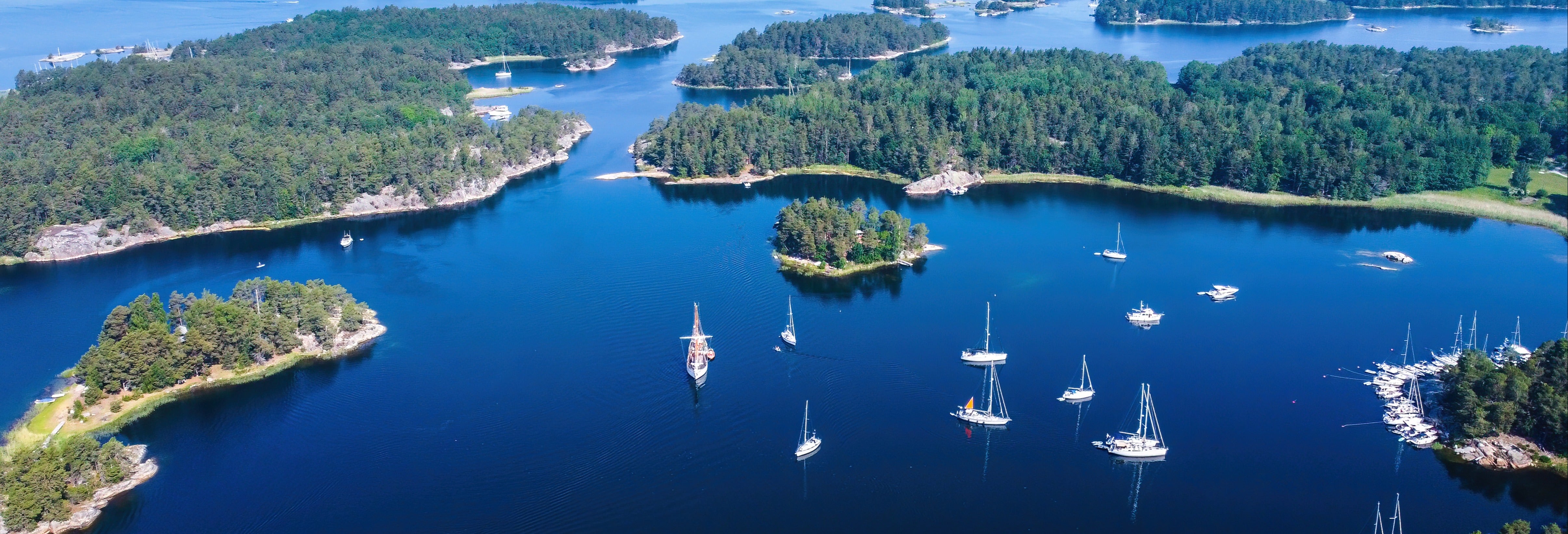 Paseo en barco por el archipiélago de Estocolmo