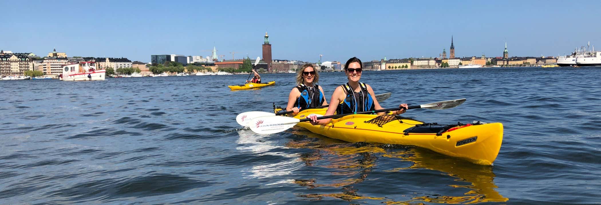 Tour en kayak por Estocolmo