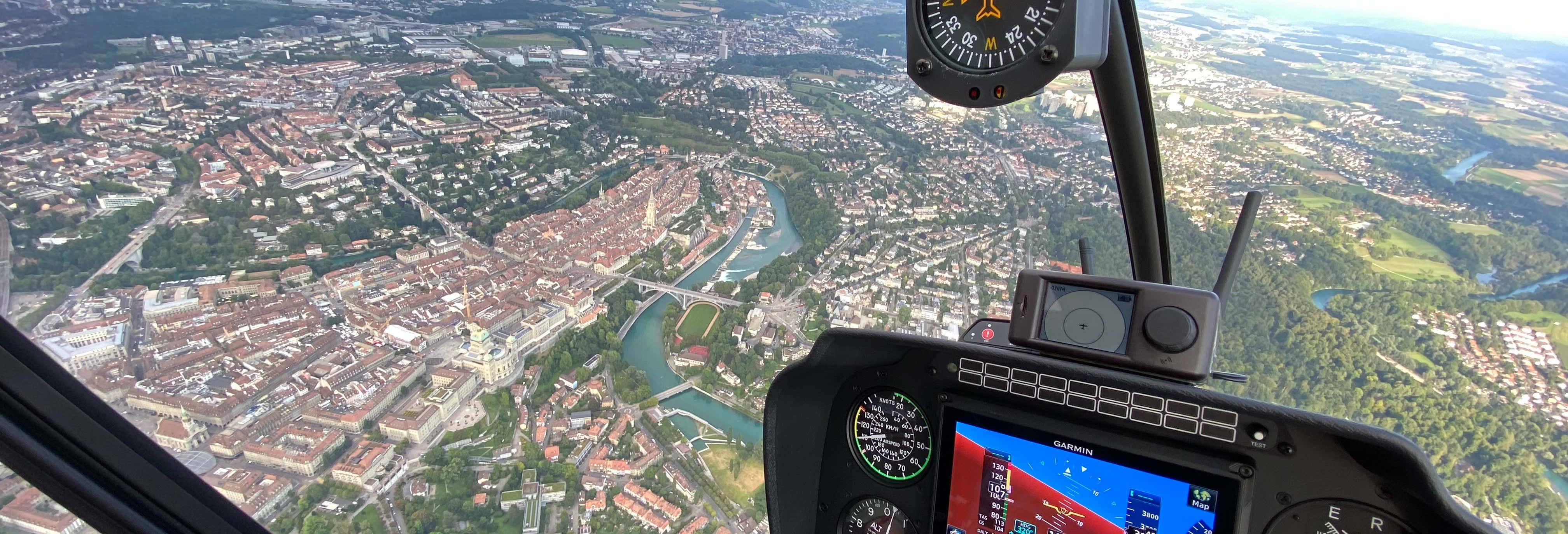 Paseo en helicóptero por Berna