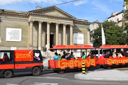 Tren turístico de Ginebra