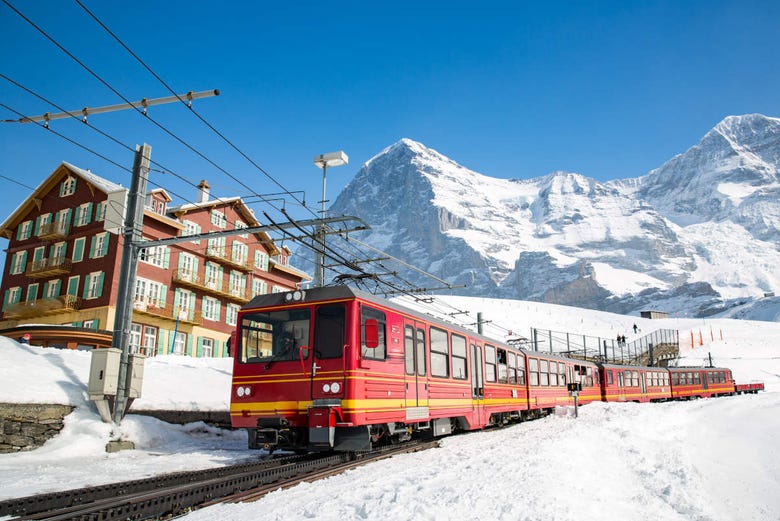 Train à crémaillère de Jungfrau