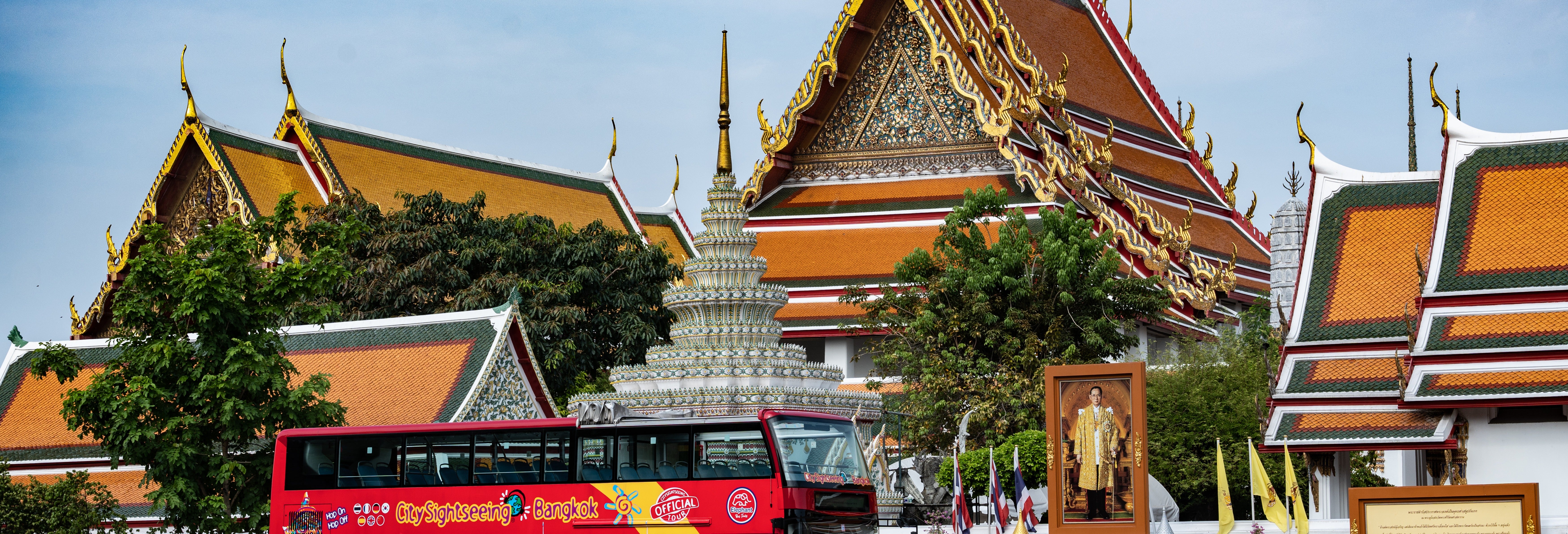 Ônibus turístico de Bangkok