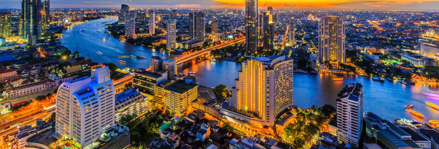 Bateau touristique à Bangkok