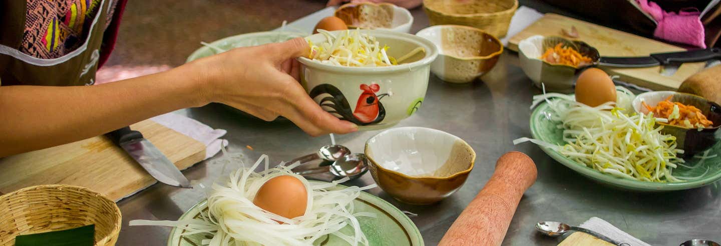 Clase de cocina tailandesa