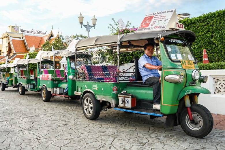 Tour di Bangkok  in tuk tuk