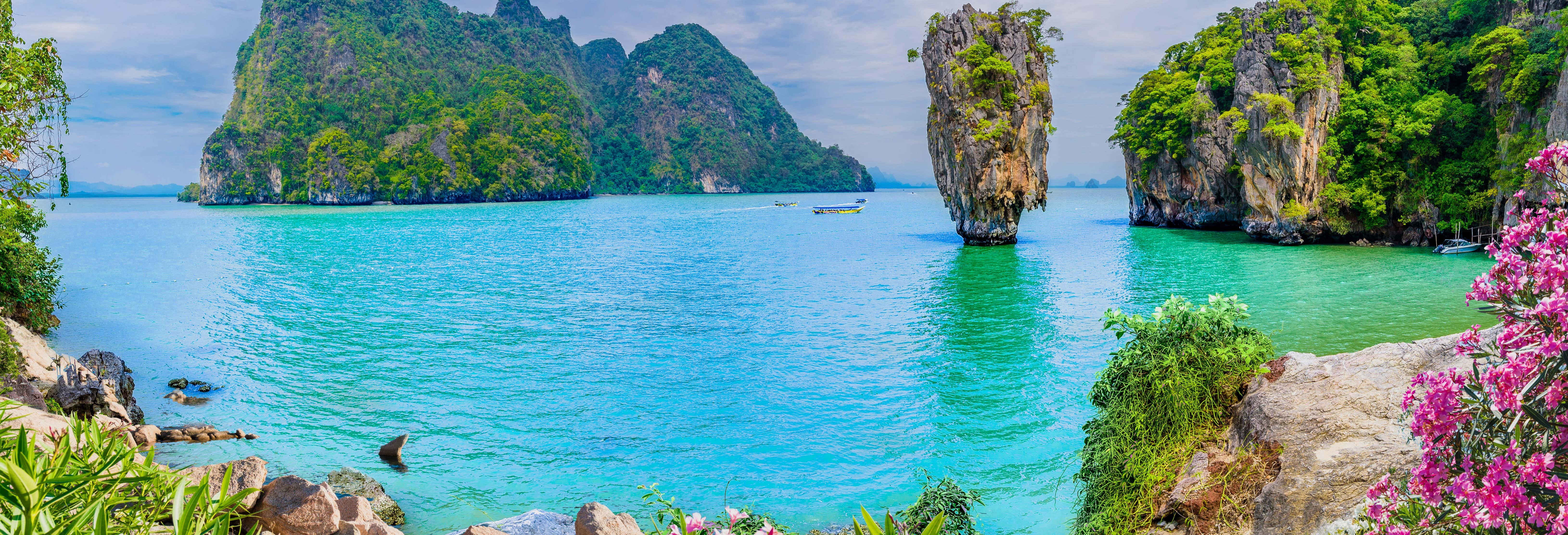 Excursión a la bahía de Phang Nga en lancha rápida