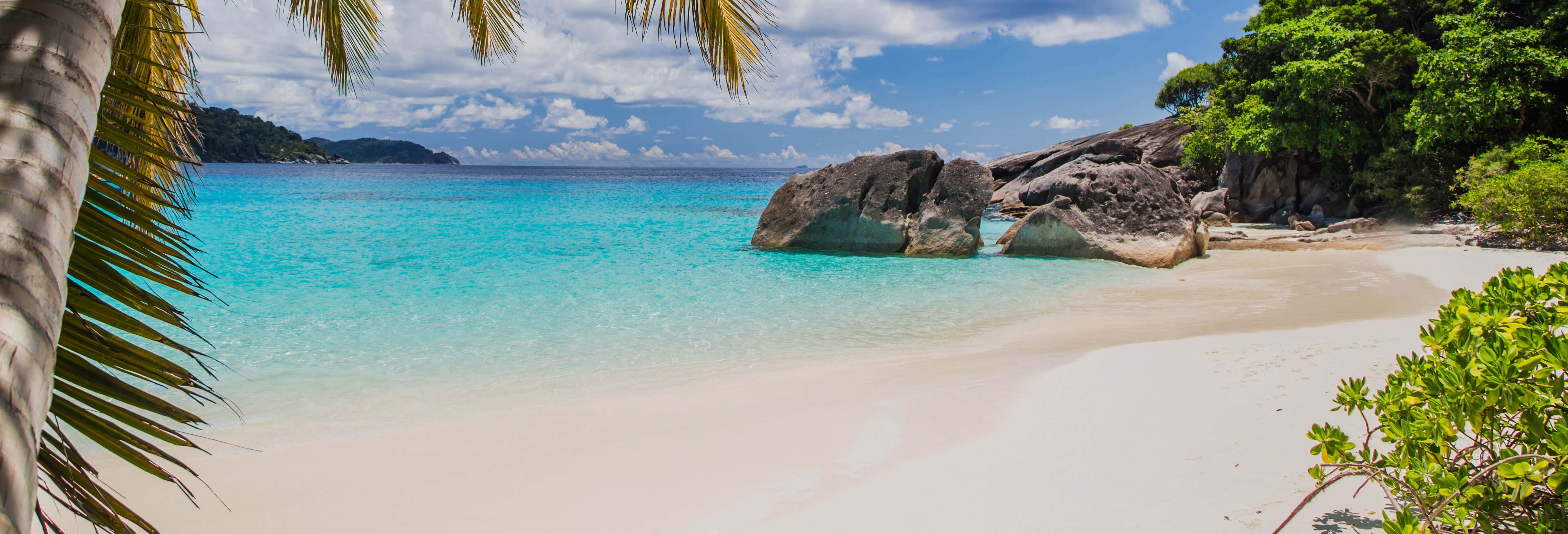 Excursão às ilhas Similan de lancha