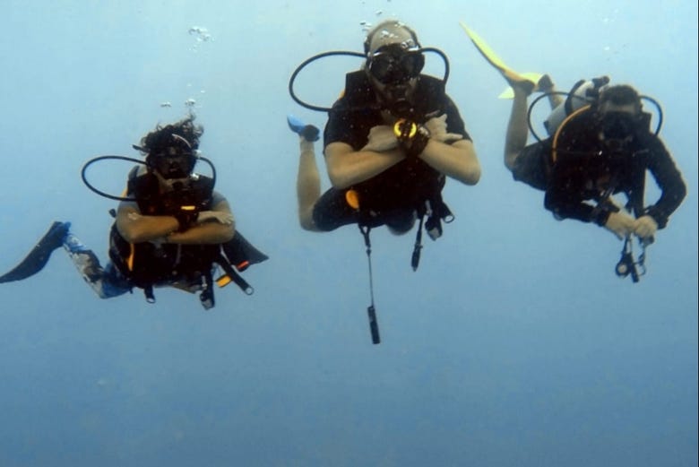 Durante il corso di immersione PADI Open Water