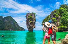 Excursão à ilha de James Bond ao amanhecer