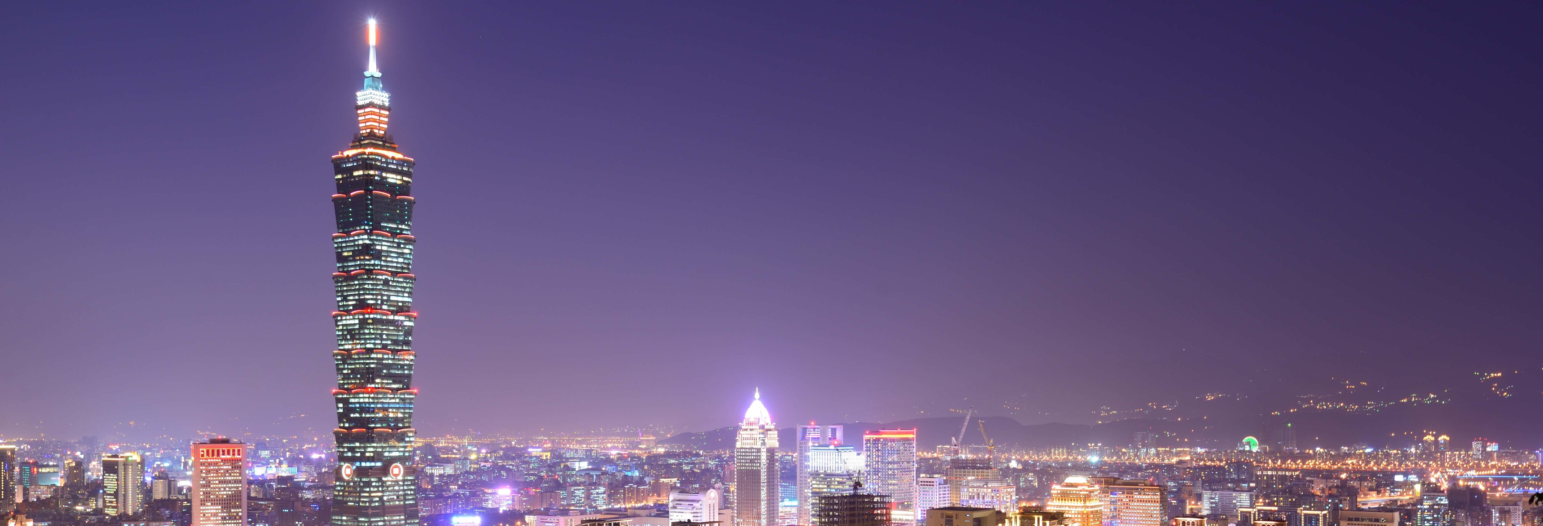Tour noturno por Taipei