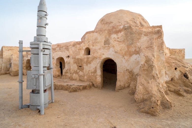 La planète Tatooine recréée sur Mos Espa