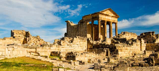 Excursão privada a Dougga e Zaghouan