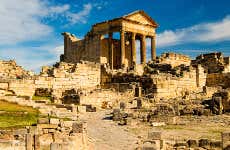 Excursão privada a Dougga e Zaghouan