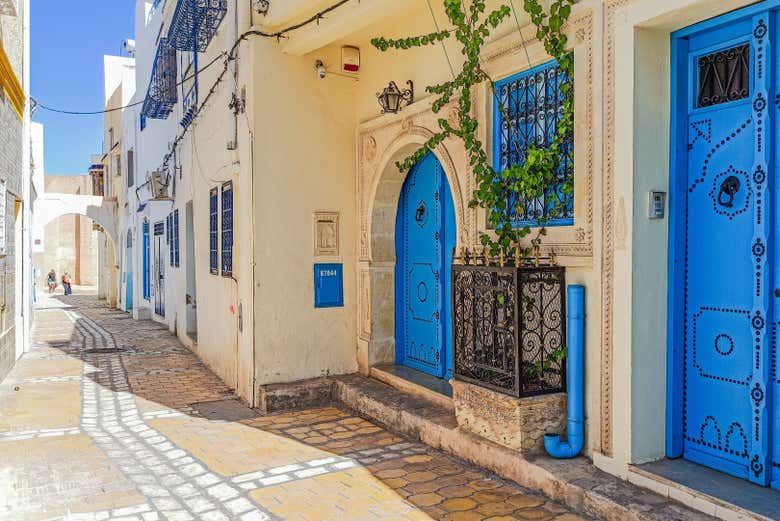 Recorriendo las calles de la Medina de Túnez