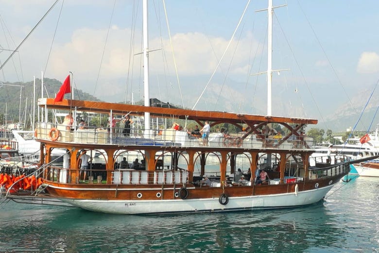 Croisière sur le golfe d'Antalya