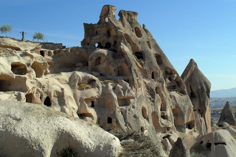 Uçhisar Castle, Cappadocia