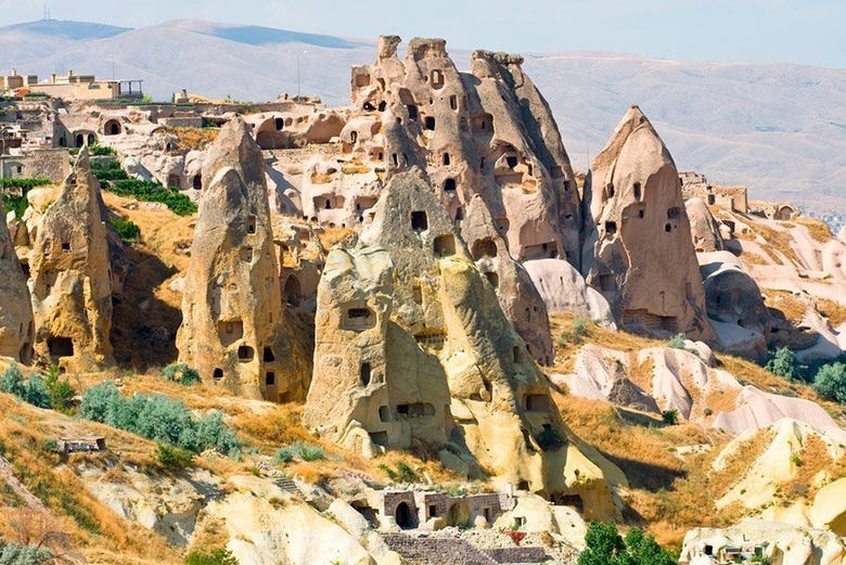 Il paesaggio della Cappadocia