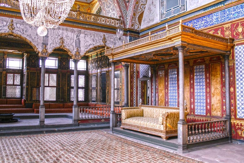 Interior del Palacio de Topkapi