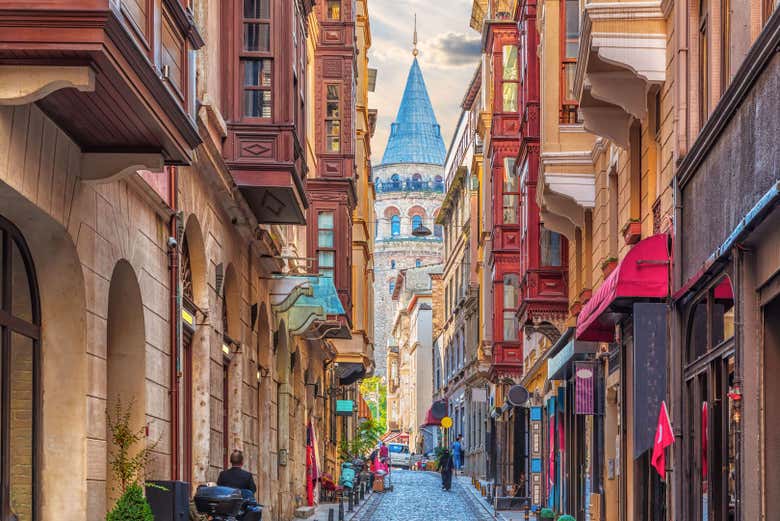 Recorriendo las calles de Estambul