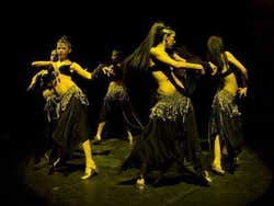 Espetáculo de dança do ventre