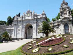 Relogio no Palacio de Dolmabahce