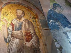 Sao Salvador em Chora, mosaico