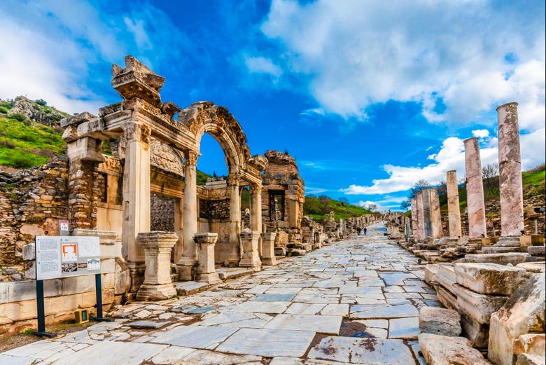 Vestígios grego-romanos de Éfeso