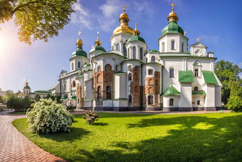 A Catedral de Santa Sofia de Kiev