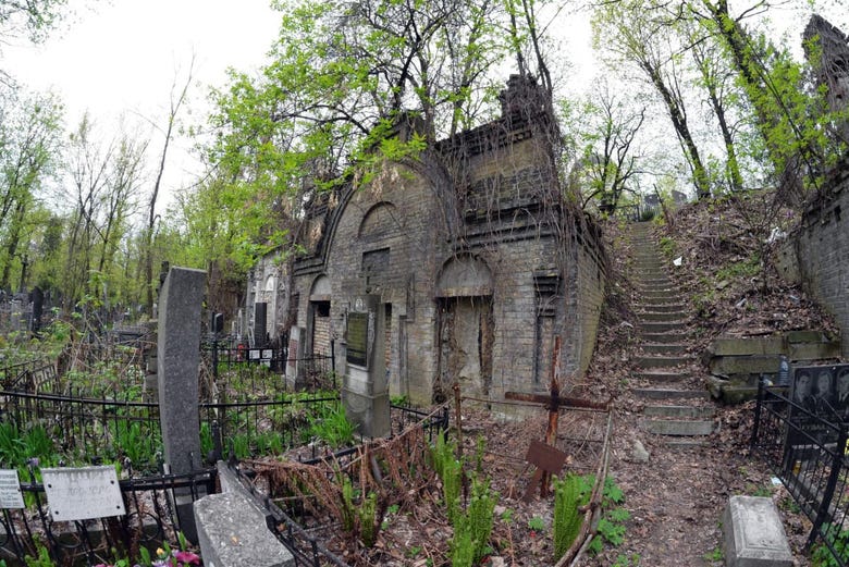 Cementerio antiguo de Kiev