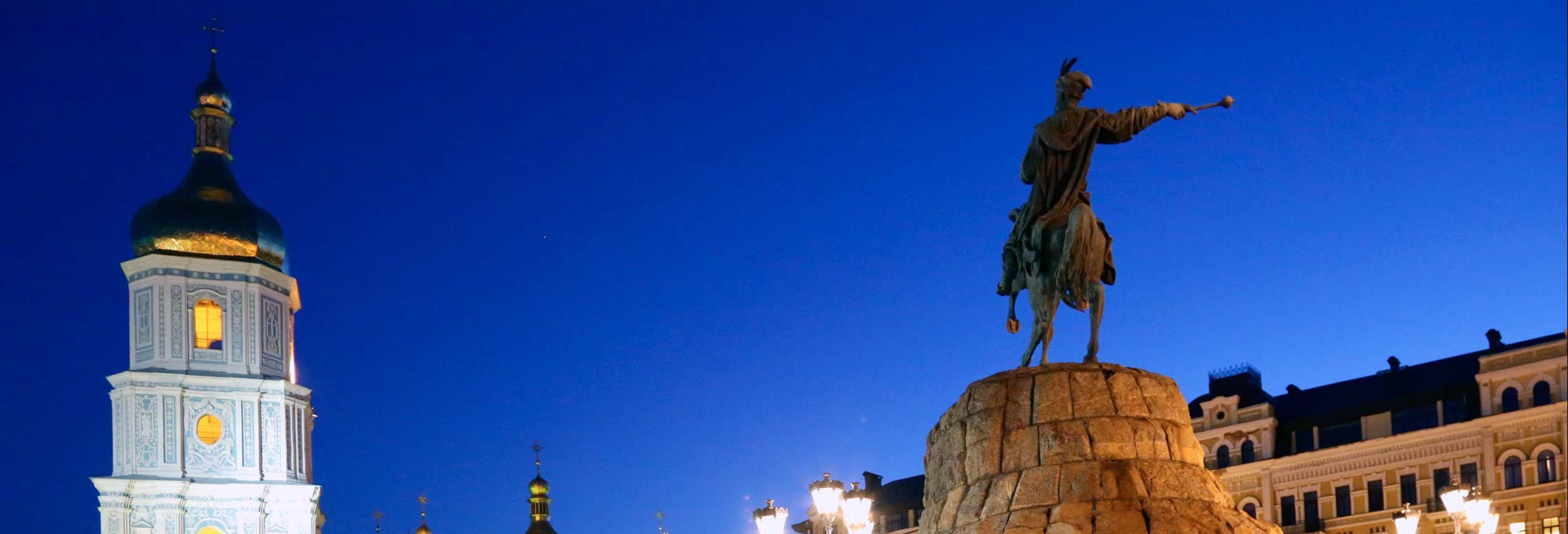 Visite nocturne dans Kiev