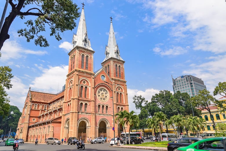 La catedral de Notre-Dame de Saigón