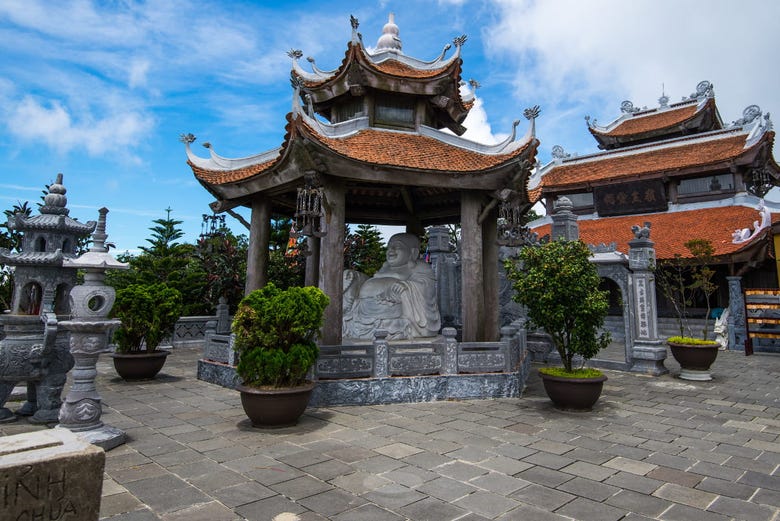 Temple atop Ba Na Hill
