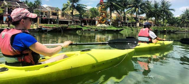 Tour en kayak por el río Thu Bon