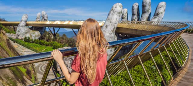 Excursión privada a la Colina de Ba Na y Puente Dorado