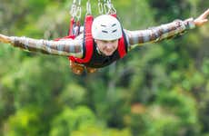 Flying Fox sul fiume Zambezi