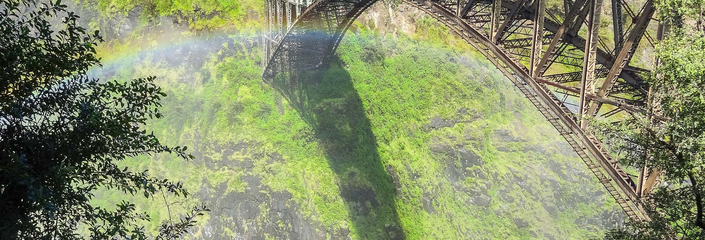 Saut à l'élastique aux chutes Victoria